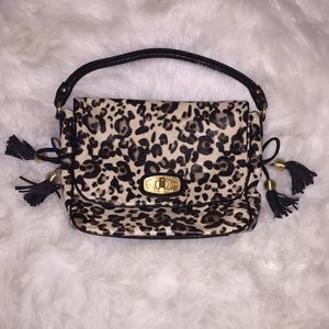 Christian Audigier Leopard  purse